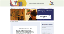 Desktop Screenshot of broendby.de